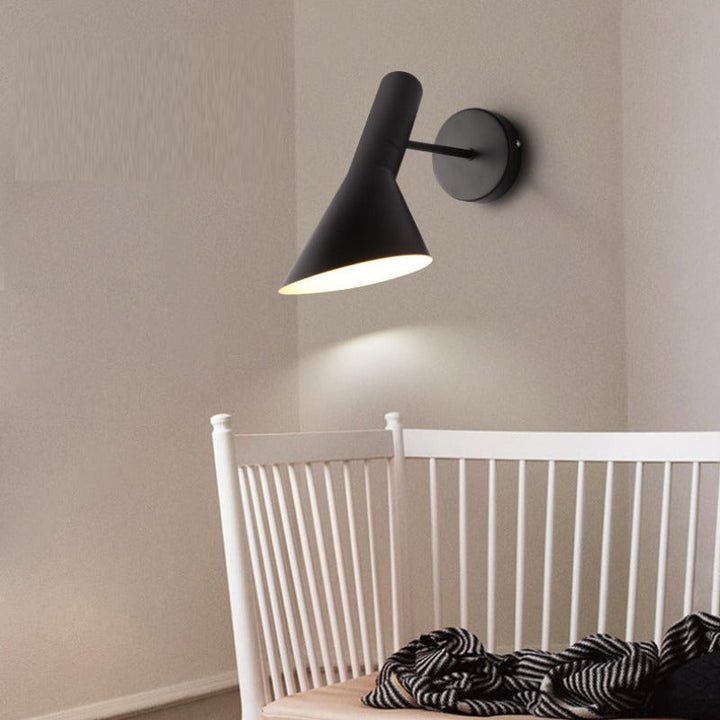 Brady Moderne LED Wandlamp Binnen Draaiend Eet/Woonkamer Zwart