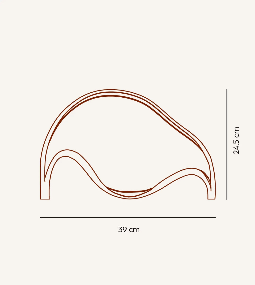 Hera™ lampe de table LED | Design minimaliste en noir mat | Blanc chaud 2700K & Économe en énergie