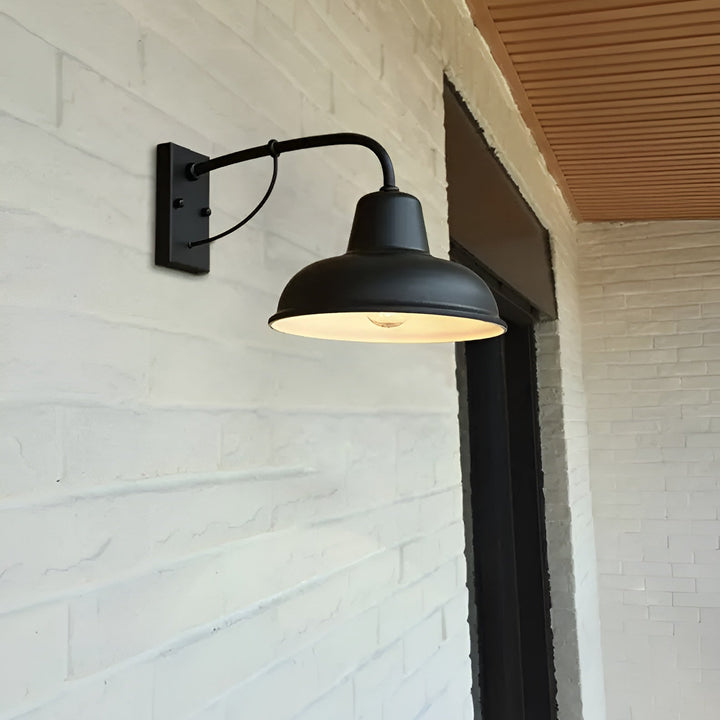 IronAisle™ Vintage Buiten Wandlamp | Oud-wereld Charme & Robuust IJzer