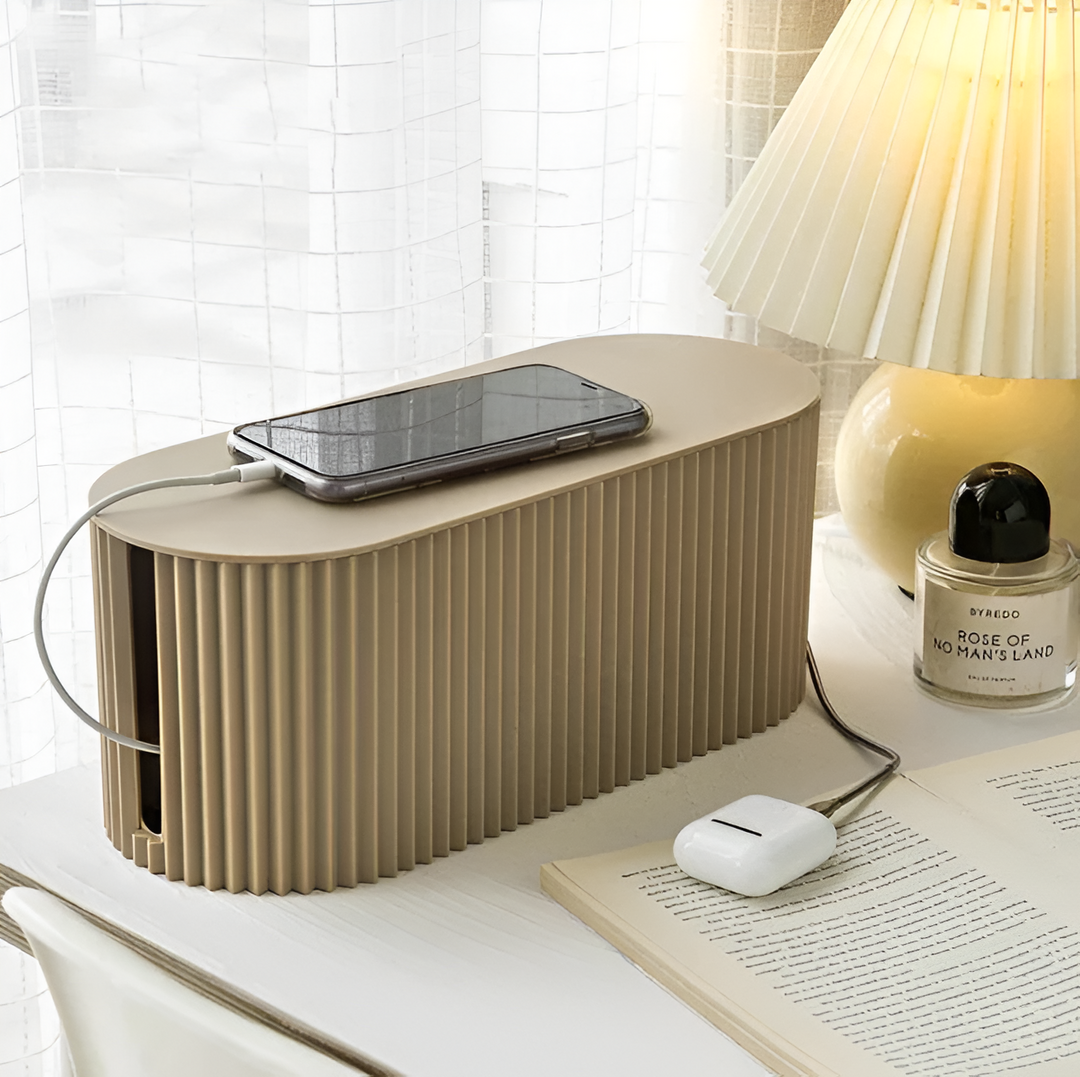 HidBox™ Kabel Organizer | Stilvolle Kabelbox
