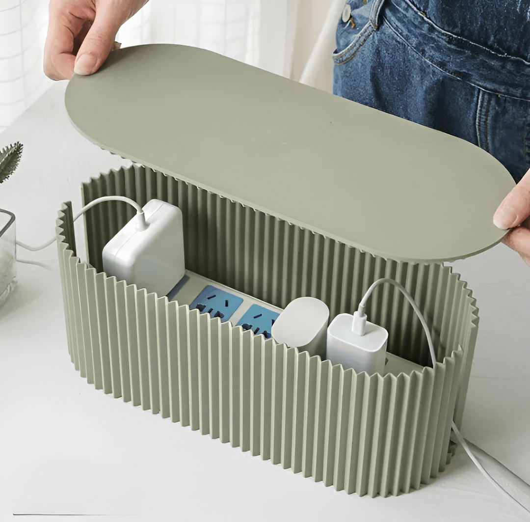 HidBox™ Kabel Organizer | Stilvolle Kabelbox
