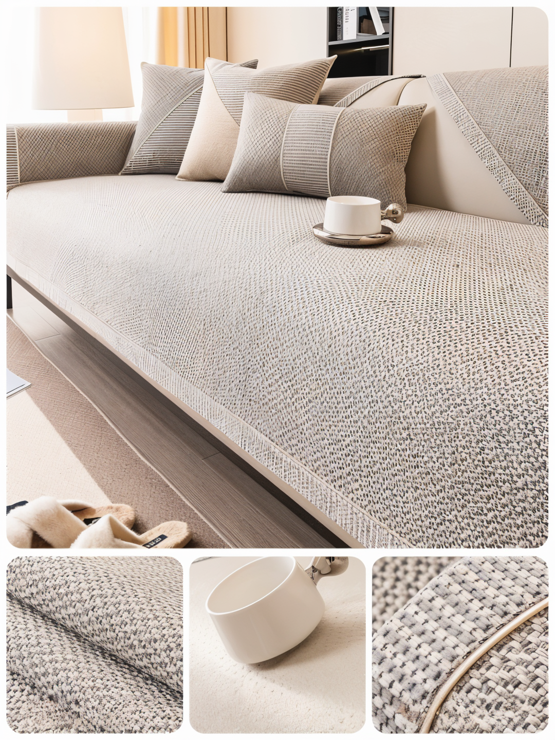 Antislip Bankhoes | Stijlvolle Bescherming | Perfecte pasvorm & Machinewasbaar