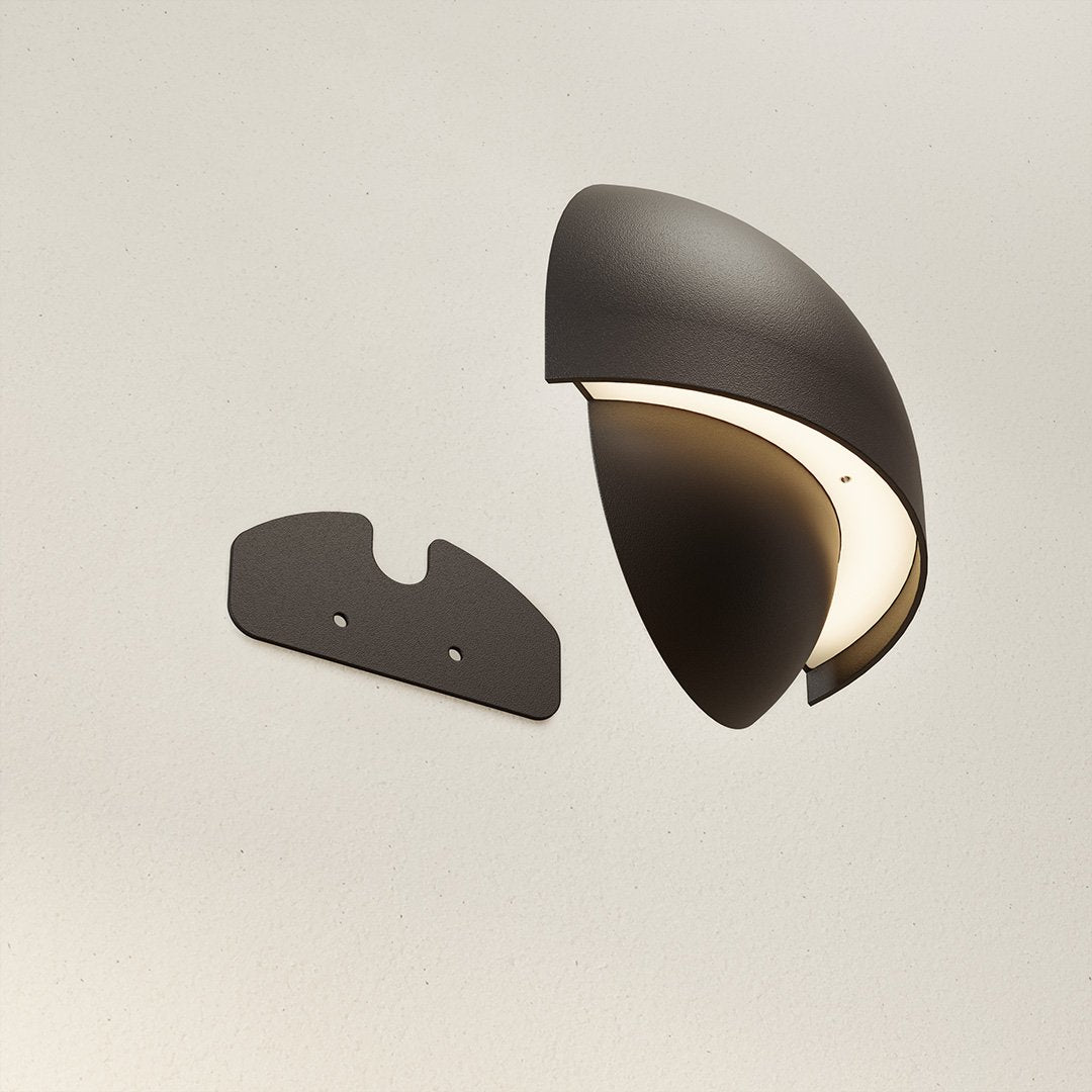 Orion™ LED Wandlamp | Draadloos of Met Kabel | Warm Sfeervol Licht voor Binnen & Buiten