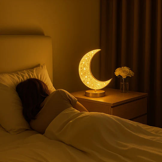 LunaGlow™ | Weiche Mondlampe für warme Atmosphäre
