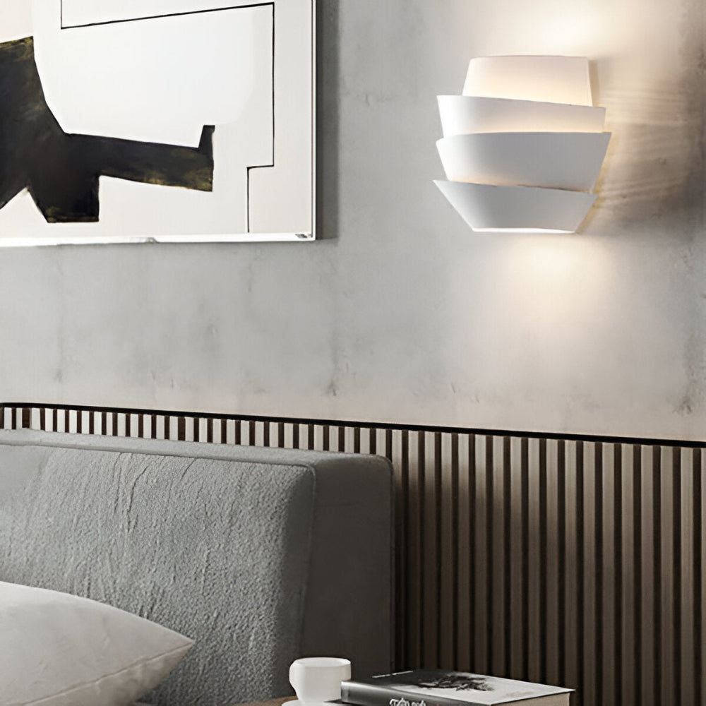 Moderne Scandinavische Wandlamp | Minimalistisch Design van IJzer met Dubbele Lichtpunten