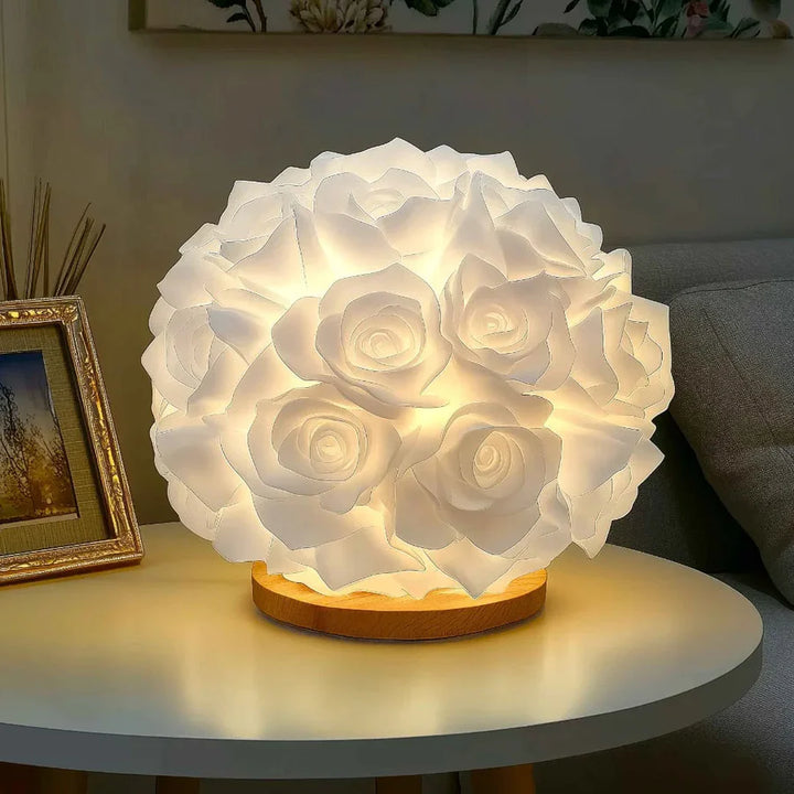 GlowRose™ | Lampe de rose d'ambiance avec une lueur chaude