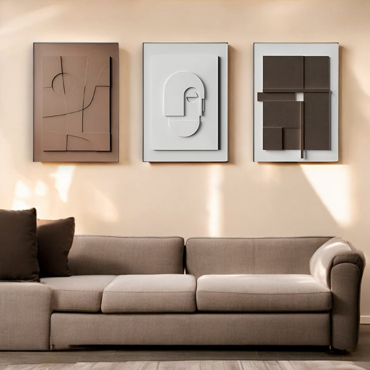 Japandi Abstracte Kunst Decor | 20x30cm - 80x120cm