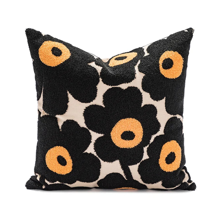 Bloemvormige Kussenhoes | Zachte Plush | 45 x 45 cm | Zonder Vulling