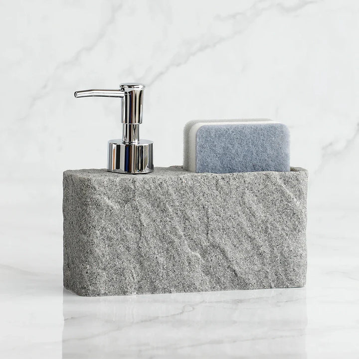 Maison Stone Zeepdispenser | Natuursteen Look