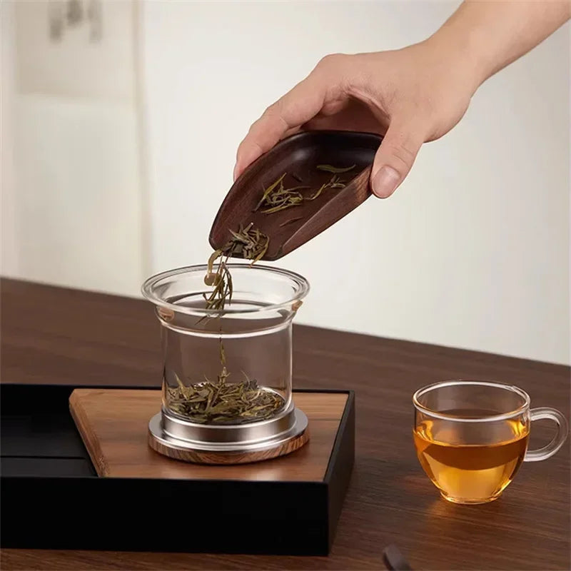 Design Glazen Theepot met Zeef | Infuser Theepot voor Theeliefhebbers
