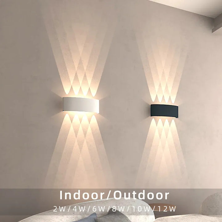 LUMOS | Moderne LED Wandlamp | Energiebesparend | Geschikt voor binnen en buiten