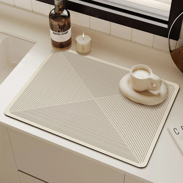 Solist Afdruipmat | 30 x 40 cm | Antislip & Absorberend
