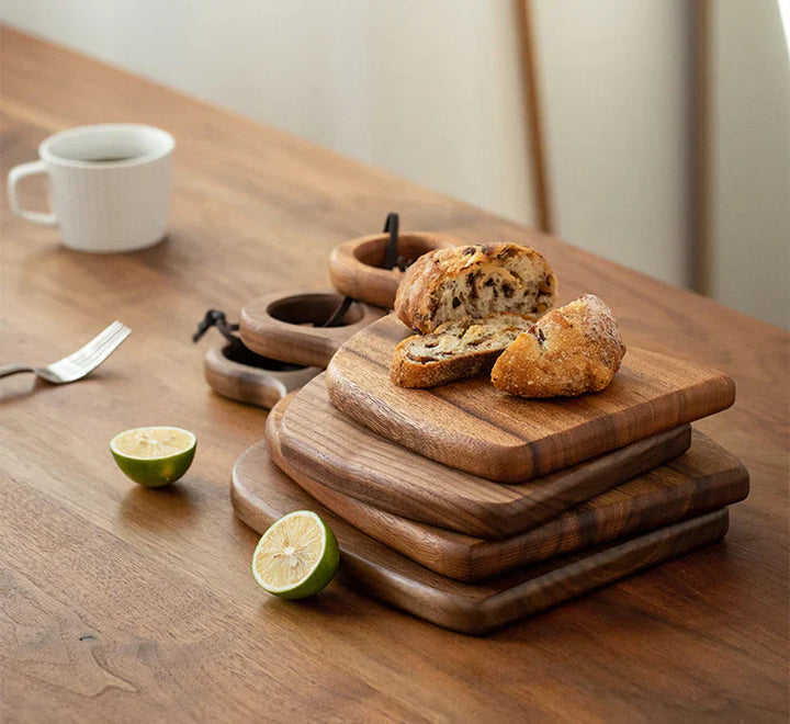 2-Pack Walnoot Houten Snijplanken – Luxe & Duurzaam Keukengerei | LoveBoards