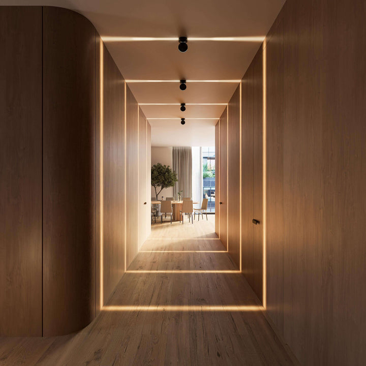 SPECTRA™ LED Wandlamp | 360° Draaibaar Licht | Minimalistisch Mat Wit | Spectaculair Lichtspel