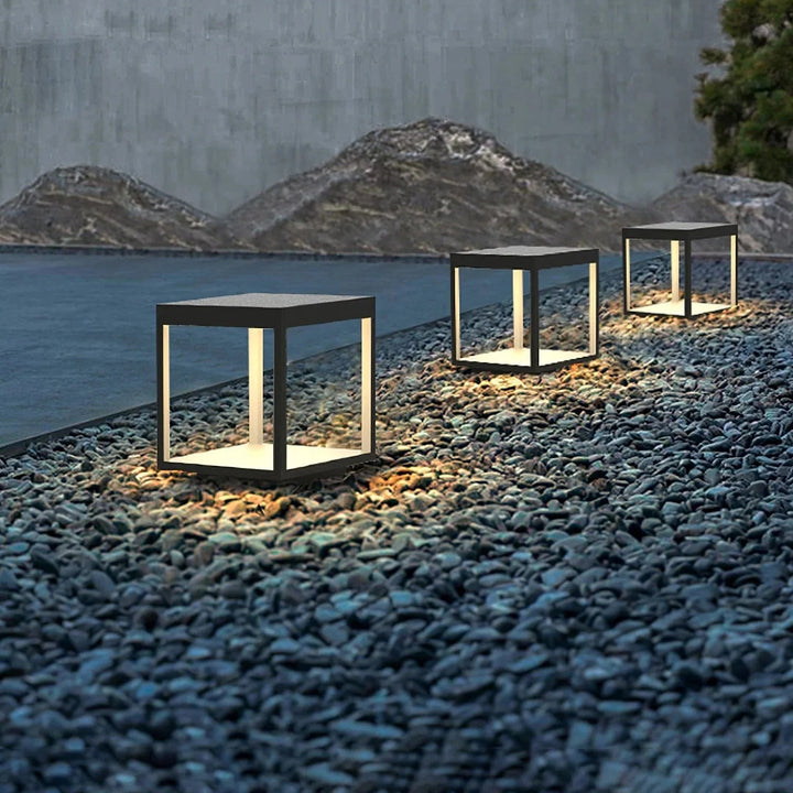 LumaSquare | Waterdichte LED Buitenlamp – Modern Vierkant Design IP65