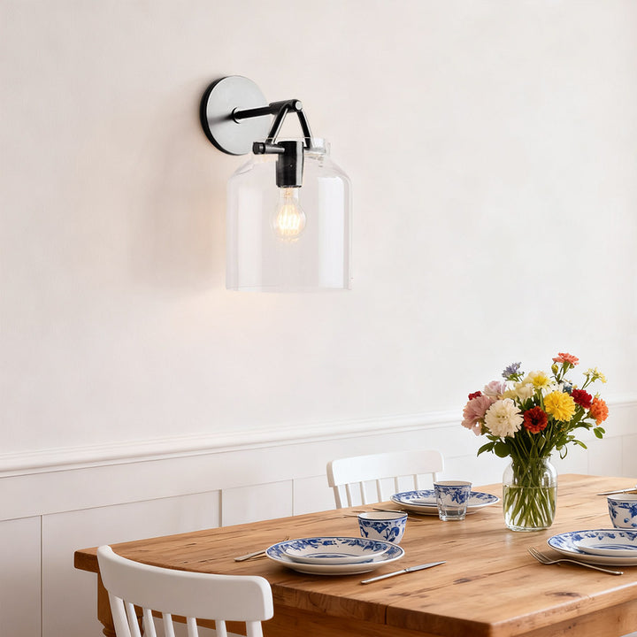 Hanton™ Lampe sur Pied | Métal Durable & Verre avec Éclairage d'Ambiance Doux