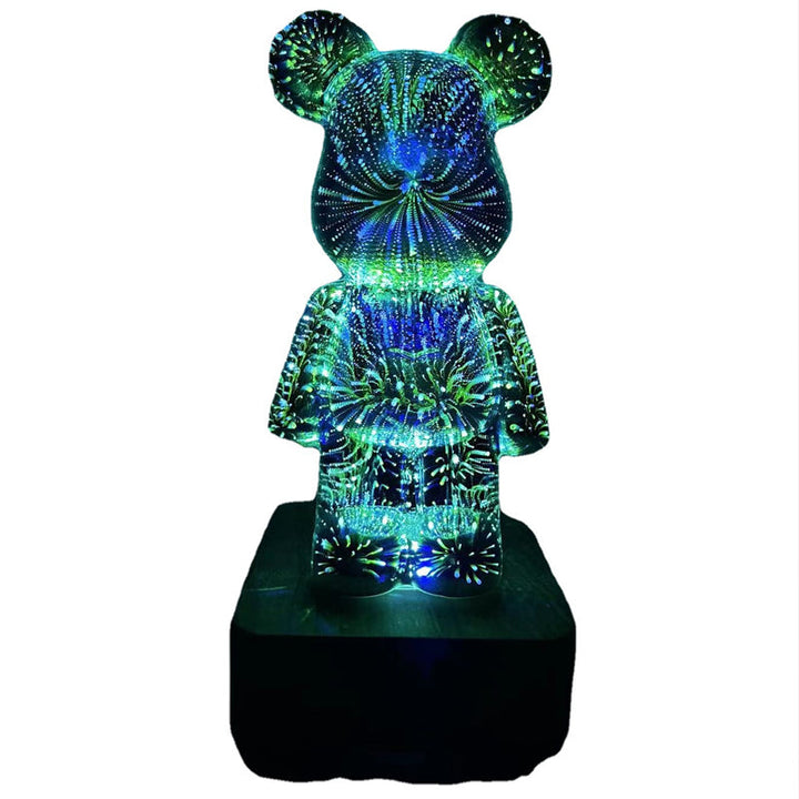 GlowBear | 3D Vuurwerk Nacht Lamp