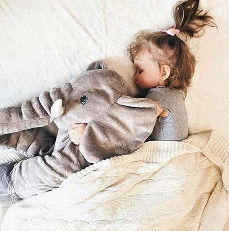 BabyBard™ | Zacht Baby Olifantenkussen | Knuffelbaar Comfort & Geborgenheid