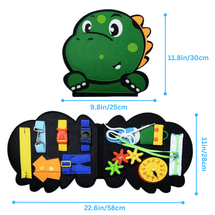 BusyBoard™ Educatief Activiteitenbord | Motoriek & Logic Speelbord voor Peuters