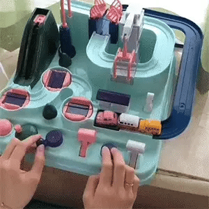 BuildBeyondCar™ | Interactieve Racebaan met Uitdagingen | Leren & Spelen tegelijk