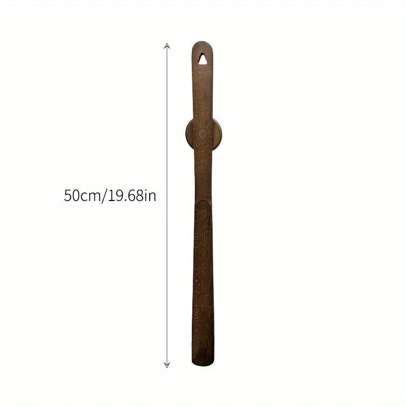 50cm Houten Schoenlepel met Magnetische Basis | Ideaal voor Thuisgebruik