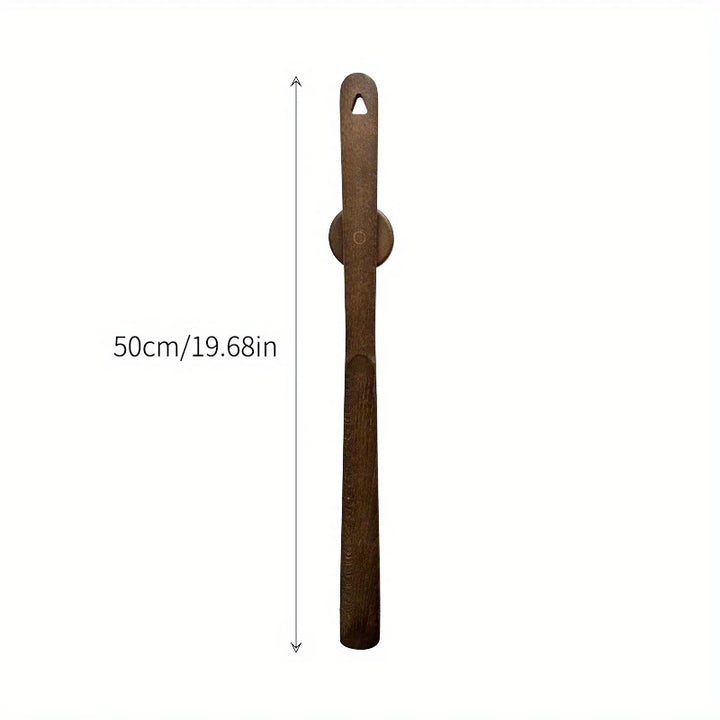 50cm Houten Schoenlepel met Magnetische Basis | Ideaal voor Thuisgebruik