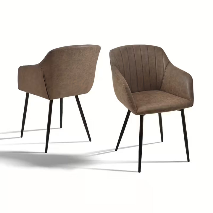 Luxe Eetkamerstoel met Armleuningen | Comfortabel & Stijlvol Ontwerp