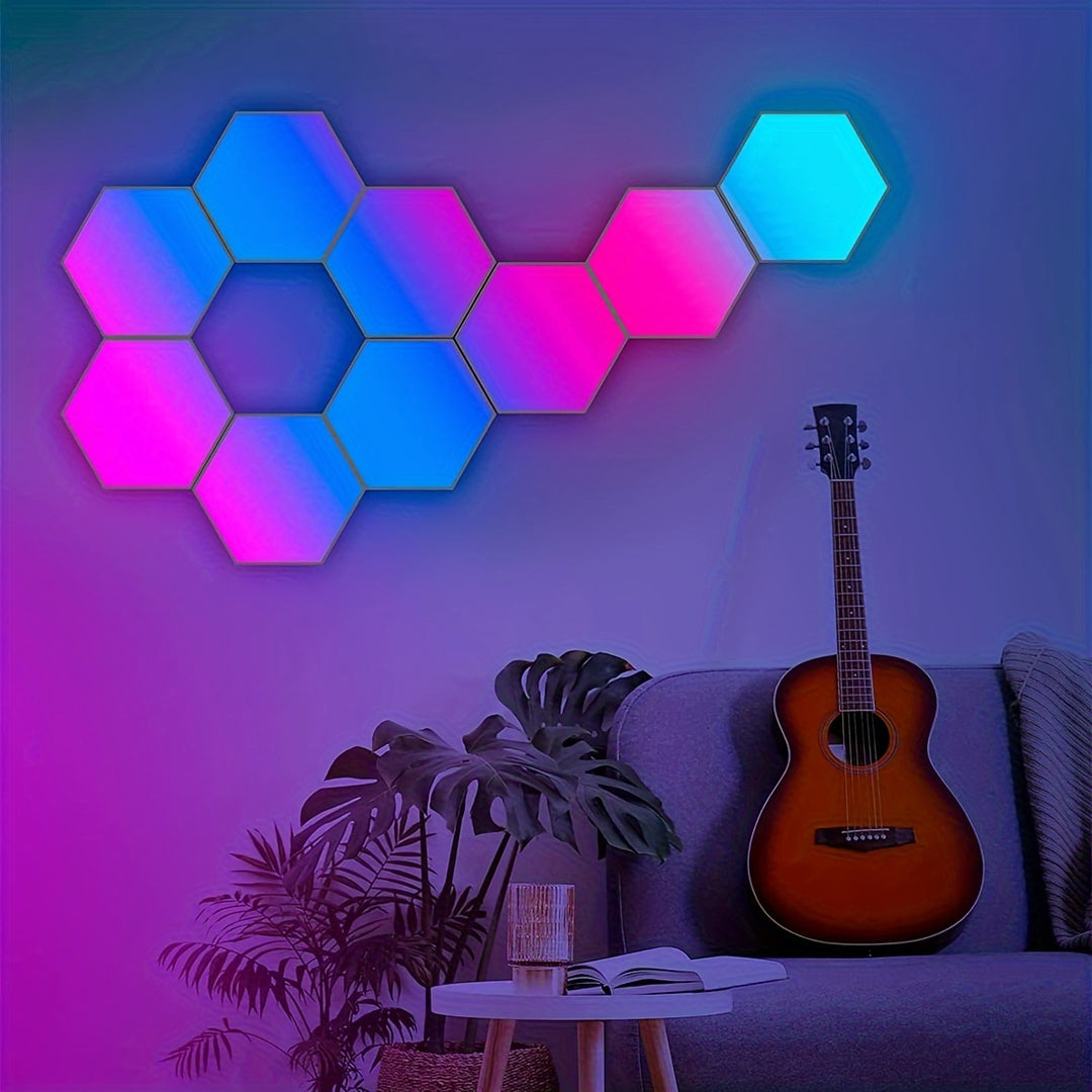 Hexa Lamp | Creëer je eigen lichtshow met slimme RGBIC panelen