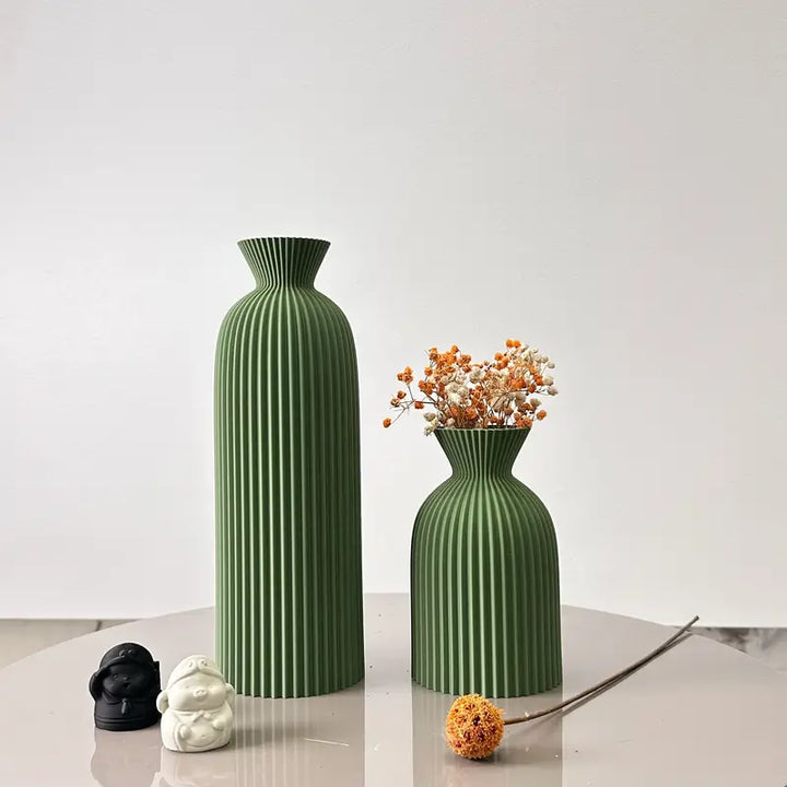 BOHOVAAS | Set van 2 | Stijlvolle Nordic Decoratie voor Elk Interieur