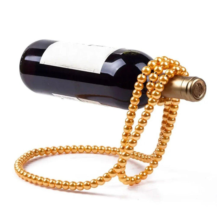 WinePearls | Zwevende Parelketting Luxe Wijnhouder