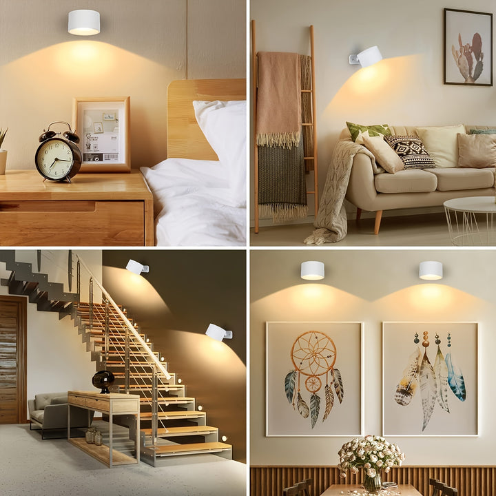 LightBeam Lamp | Draadloze LED wandlamp met afstandsbediening