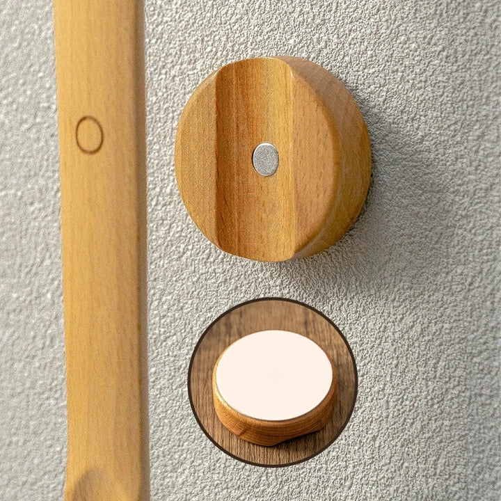 50cm Houten Schoenlepel met Magnetische Basis | Ideaal voor Thuisgebruik