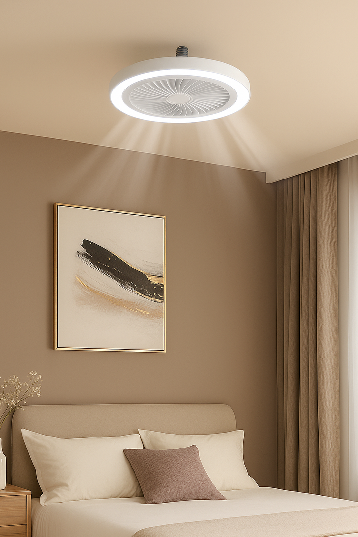 LED Smart Ventilator lamp | Met Afstandsbediening & Timer
