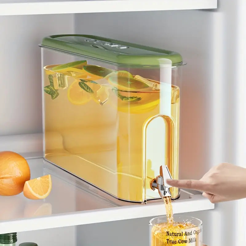 Grote Waterkan met Kraan | 4 Liter | Transparant & Lekvrij
