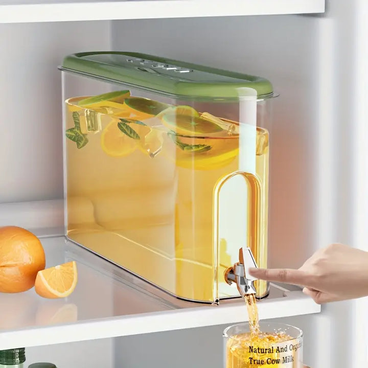 Grote Waterkan met Kraan | 4 Liter | Transparant & Lekvrij