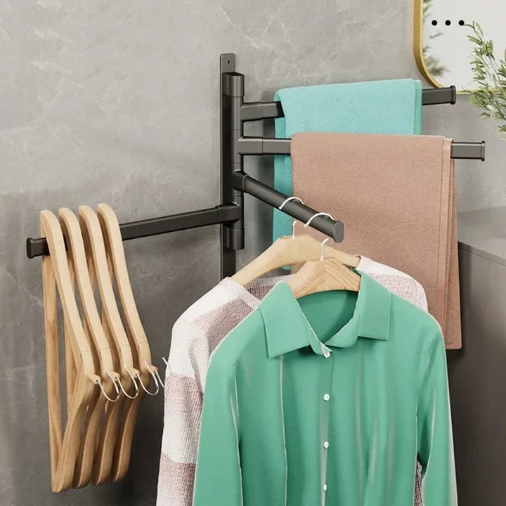 Flex Handdoekenrek | Inklapbaar & Ruimtebesparend Design voor Badkamer of Keuken