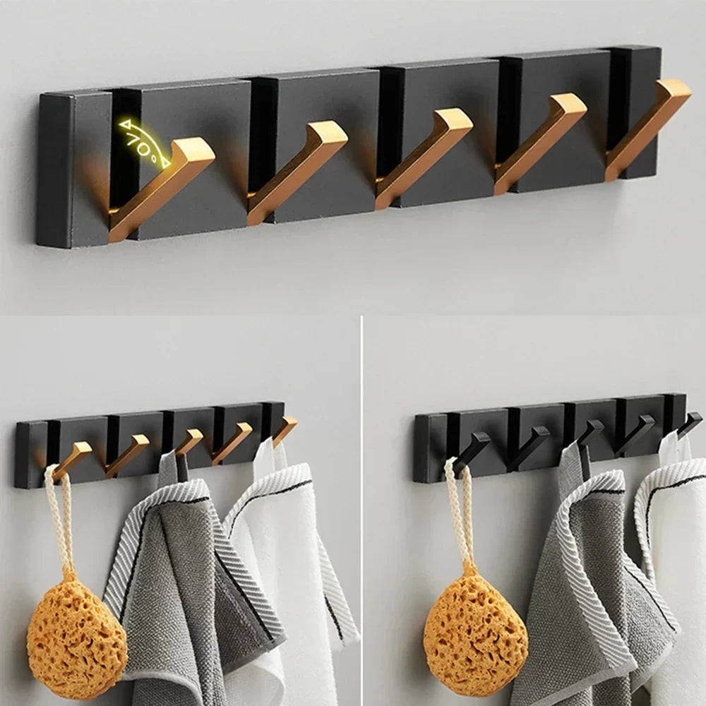 StijlSpace Luxe Opvouwbare Wandhaak | Minimalistisch & Duurzaam RVS