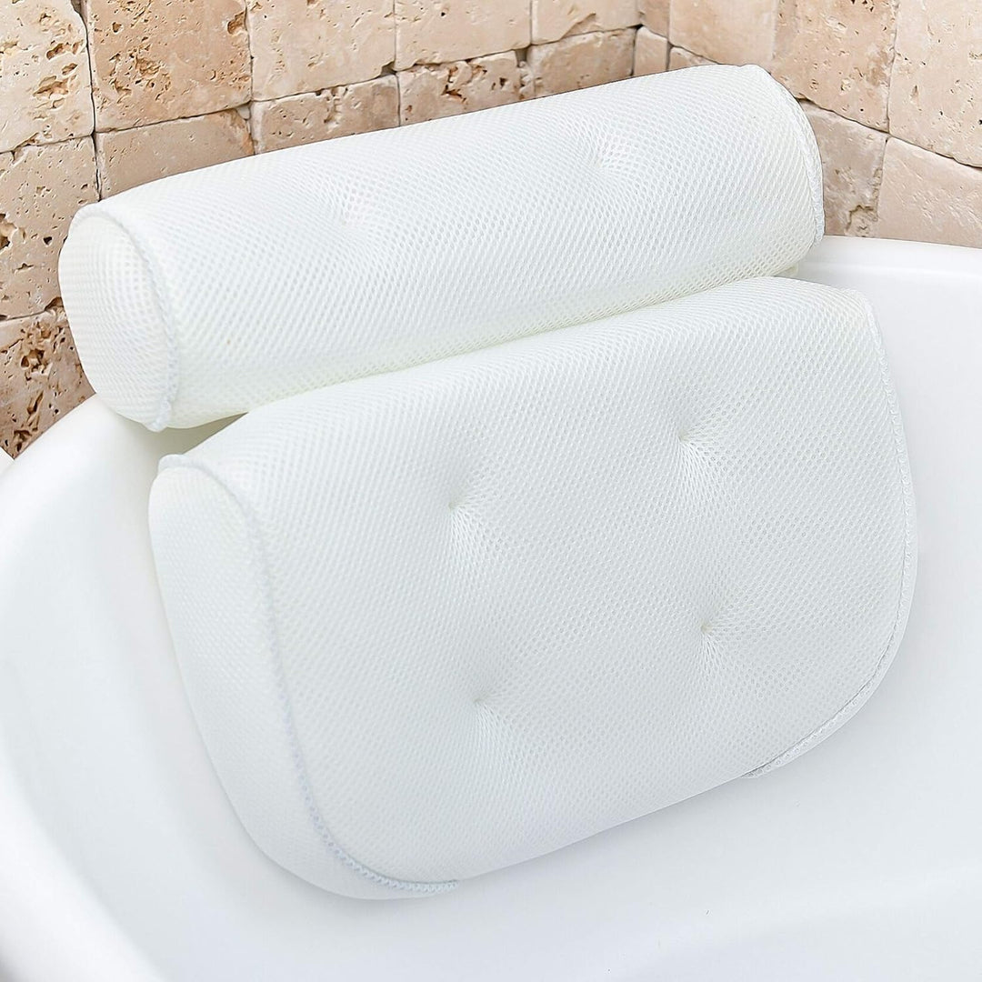 AquaLuxe Ergonomisch Badkussen | Antislip & Snel Droog | Luxe Comfort