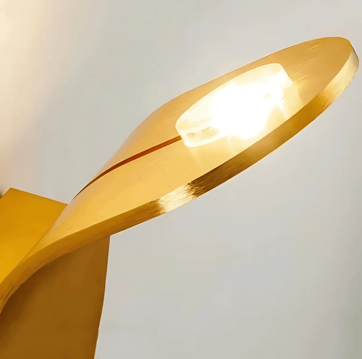 Kallio Wandlamp | Elegante metalen wandlamp met geborstelde afwerking