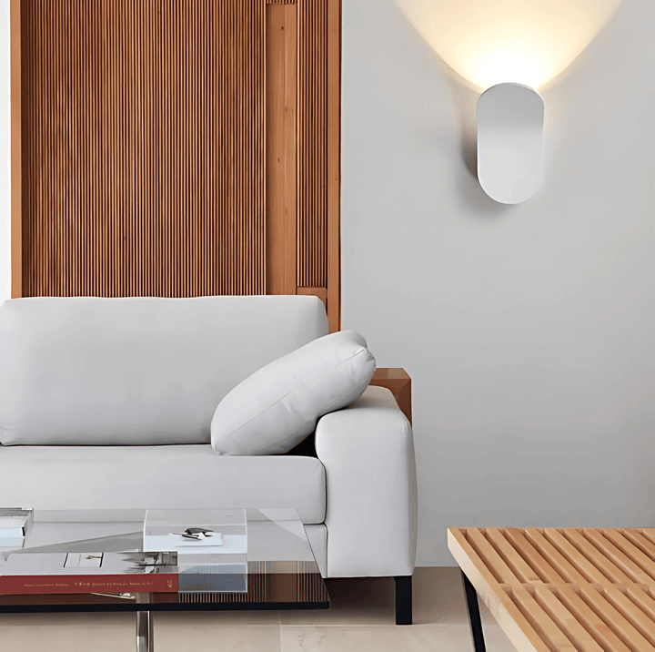 Kallio Wandlamp | Elegante metalen wandlamp met geborstelde afwerking