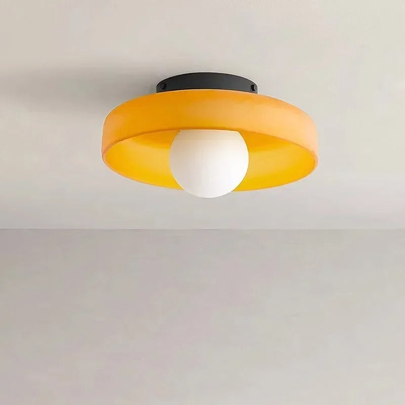 Moderne Glazen Plafondlamp – Stijlvolle Verlichting voor Elke Ruimte