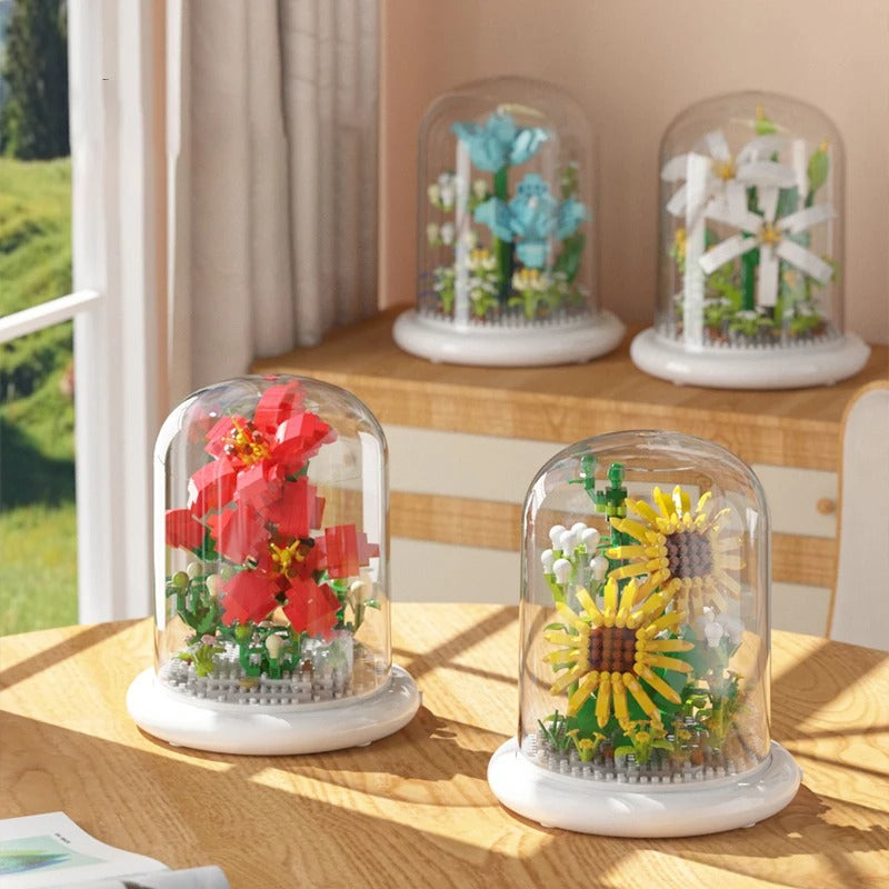 Bloemenbox | Puzzel Bloem In Glas