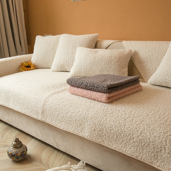 Vallborg | Sherpa Fleece Bankhoes met Antislip & Pluisvrije Afwerking