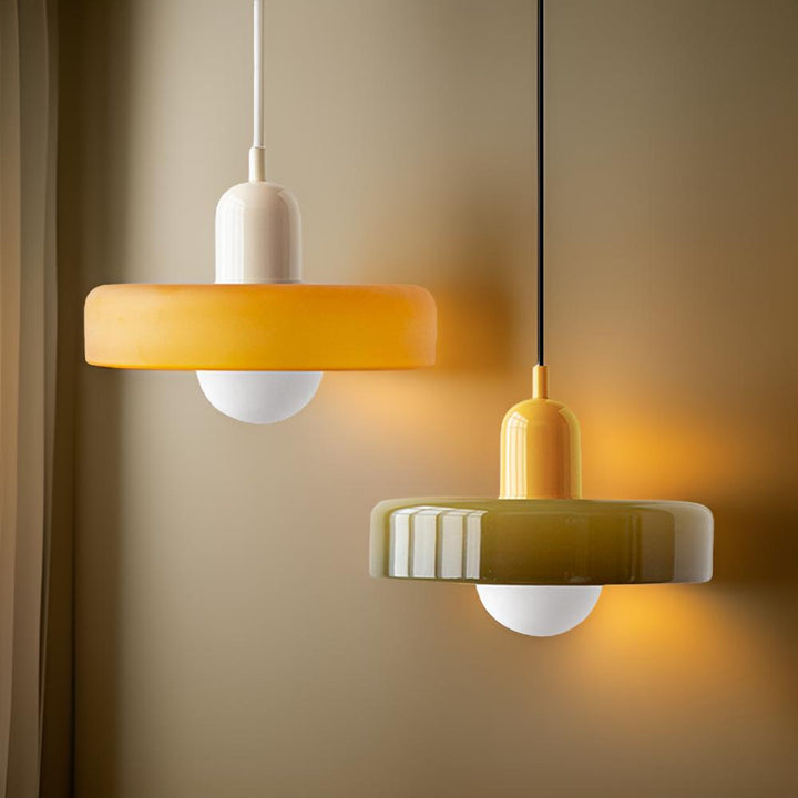 Luxihome | moderne hanglamp met glazen kap