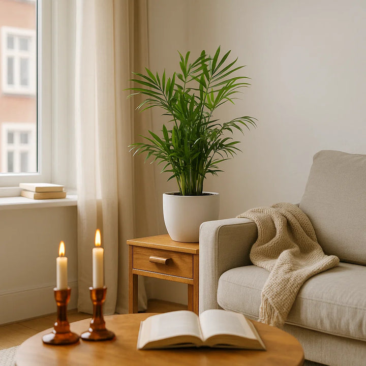 Dwergbergpalm | Compacte Tropische Kamerplant | 40 cm Hoog