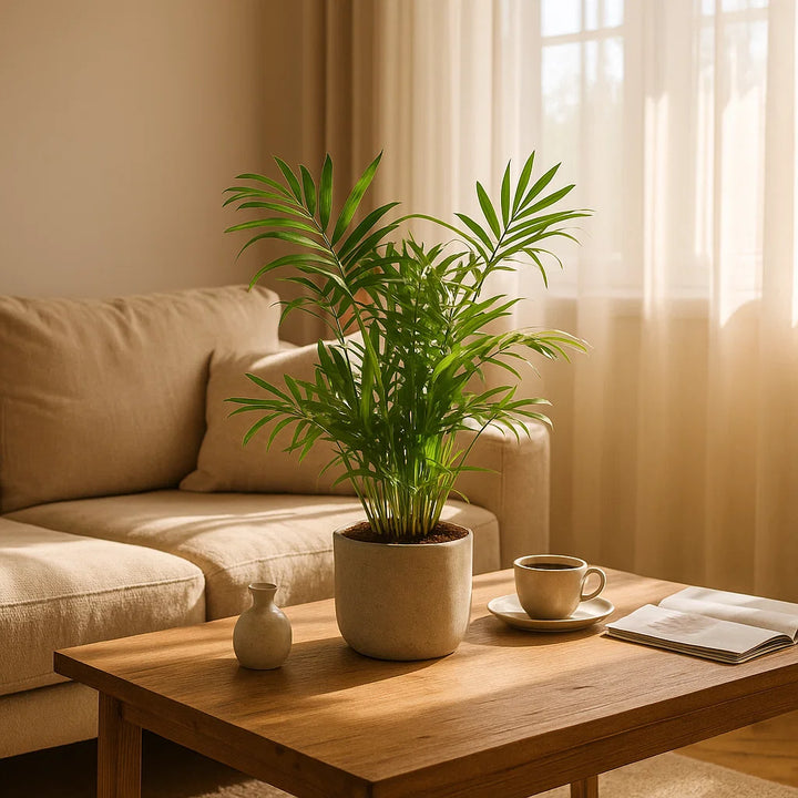 Dwergbergpalm | Compacte Tropische Kamerplant | 40 cm Hoog