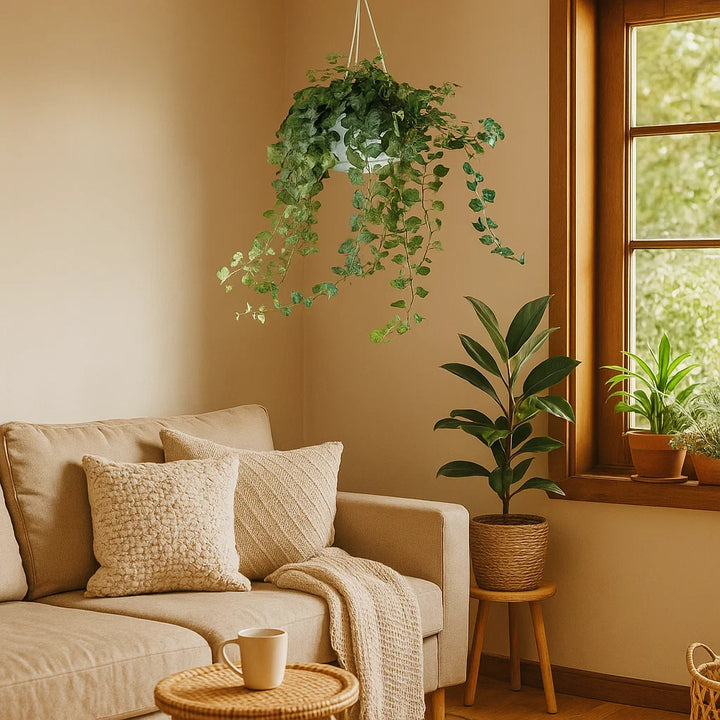 Hedera Helix Wonder | Luchtzuiverende Klimplant | Potmaat Ø17 cm