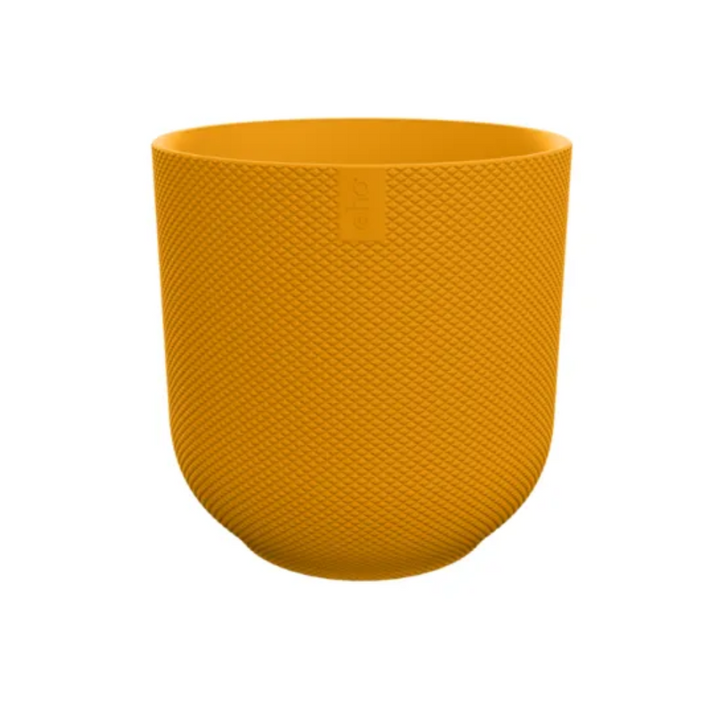 Elho Jazz Round | Elegante Terracotta Bloempot met Matte Afwerking