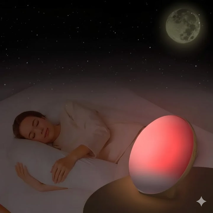 AuroraRise | Zonsopgang Wekker met Licht & FM-Radio