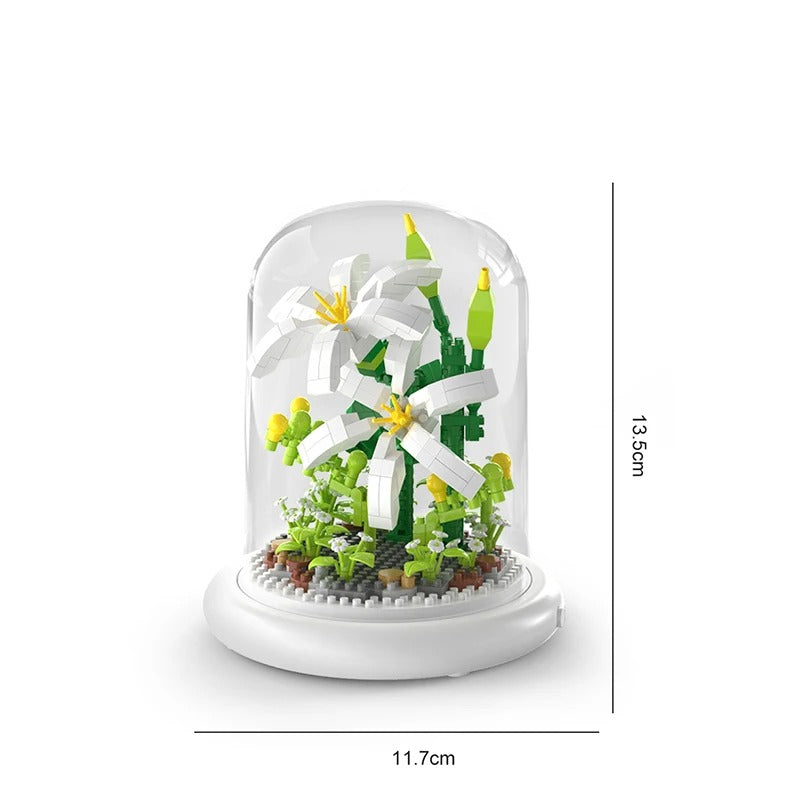 Bloemenbox | Puzzel Bloem In Glas